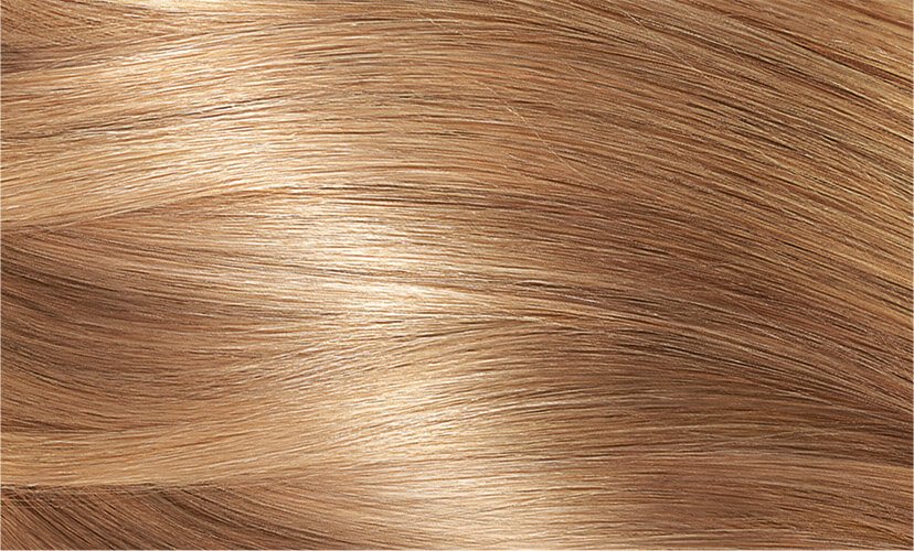 Haircolor 731 Caramel Blonde Excellence Creme Hair Swatch